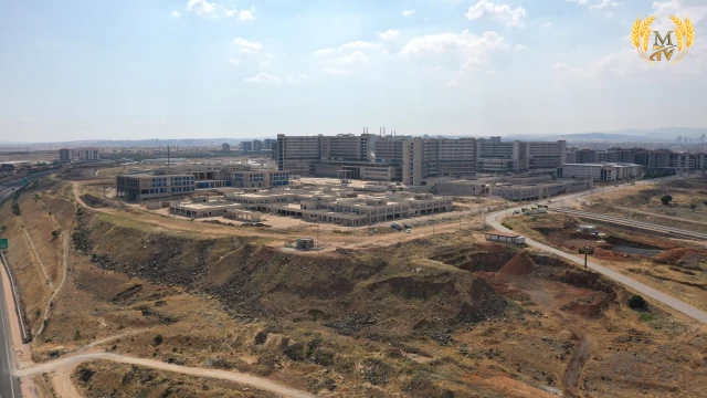 Gaziantep Şehir Hastanesi inşaatı yükseliyor