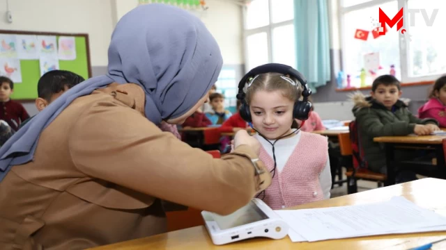 Urfa’da ilköğretim öğrencilerine işitme testi taraması