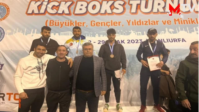 Urfalı Kıck Bokçular Türkiye Şampiyonu oldu