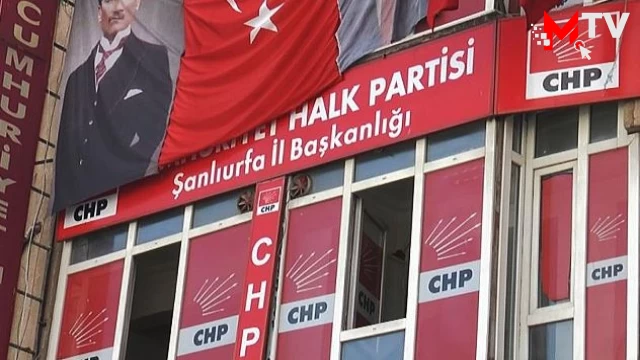 CHP Urfa il başkanlığında flaş istifa !