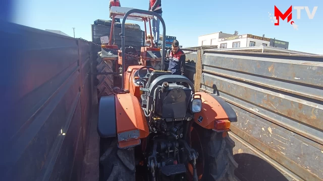 Çalınan traktör Urfa'da bulundu