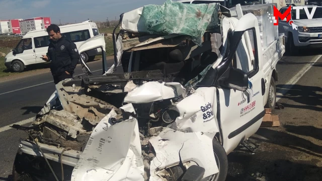 Siverek’te trafik kazası : 1 ölü