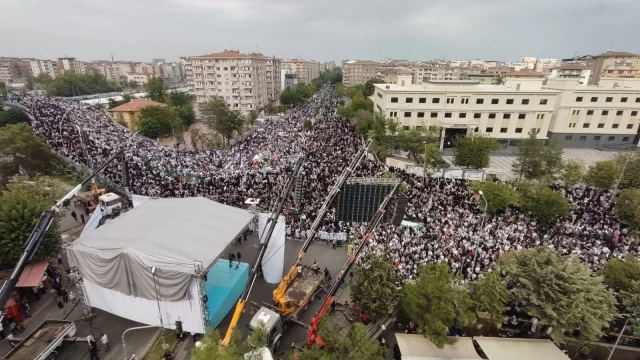 Diyarbakır'da Filistin’e destek mitingi yapıldı