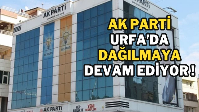 AK Parti’de istifa depremi devam ediyor