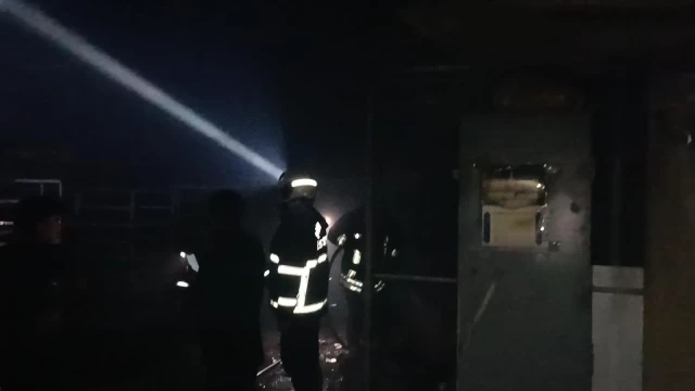 Urfa’da ekmek fabrikasında yangın çıktı